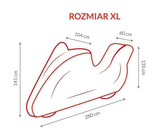 PROTECTOR + KUFER pokrowiec na motocykl