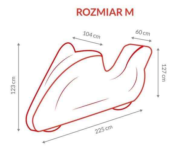 PROTECTOR + KUFER pokrowiec na motocykl