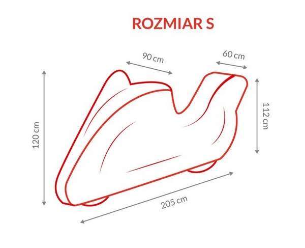 PROTECTOR + KUFER pokrowiec na motocykl