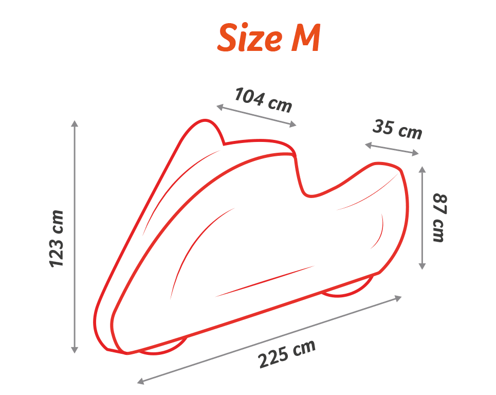PROTECTOR pokrowiec plandeka ochronna na motocykl