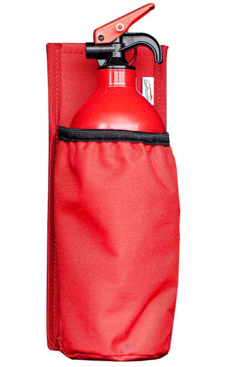 Pokrowiec na gaśnicę samochodową SAFER – uchwyt ochronny 1 kg | CarPassion